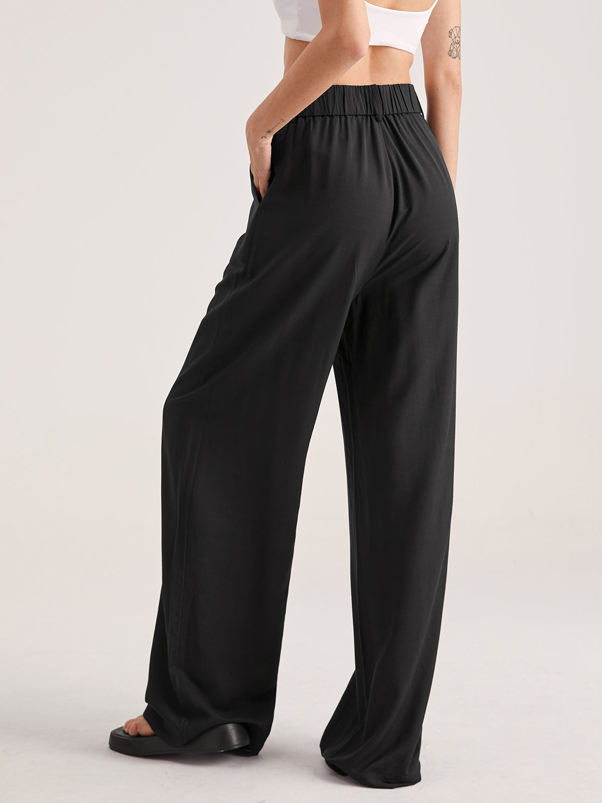 Pantalón holgado de vestir - Natalia Ruiz