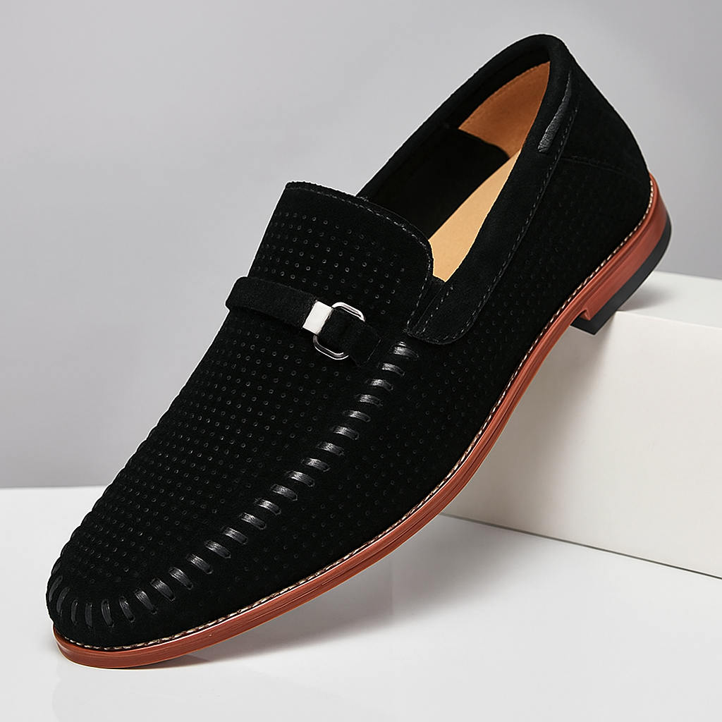 Mocasines de ante