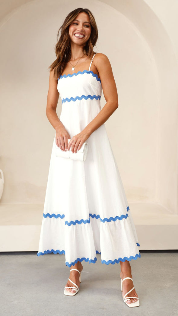Clara | Vestido largo de tirantes - Natalia Ruiz