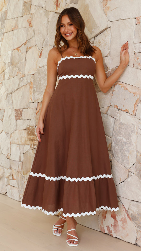 Clara | Vestido largo de tirantes - Natalia Ruiz