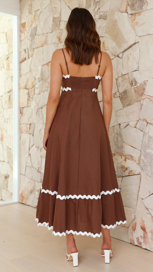 Clara | Vestido largo de tirantes - Natalia Ruiz