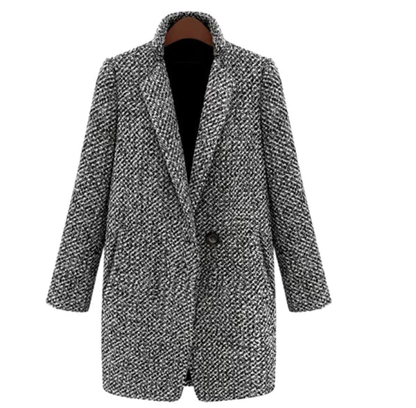 Simona - Abrigo Largo Elegante - Natalia Ruiz