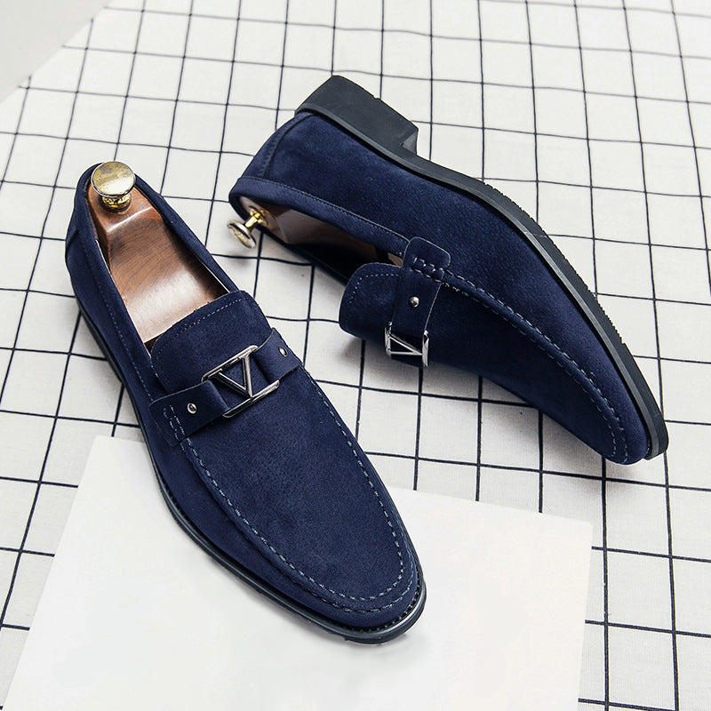 Mocasines de ante moderno