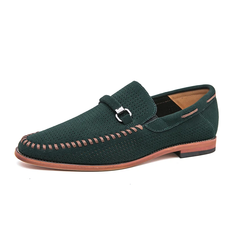 Mocasines de ante