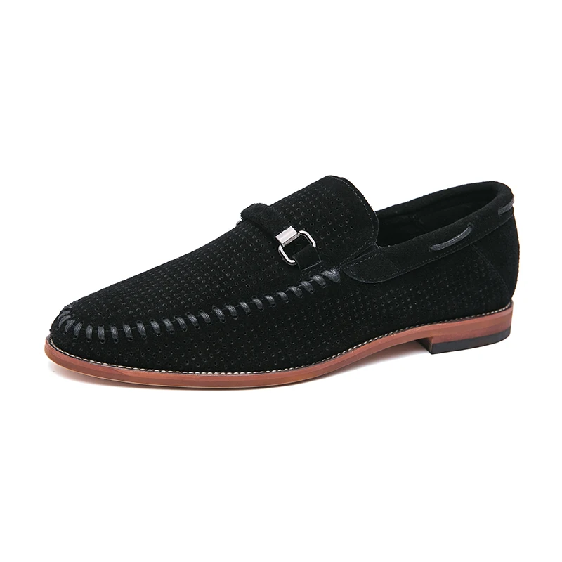 Mocasines de ante