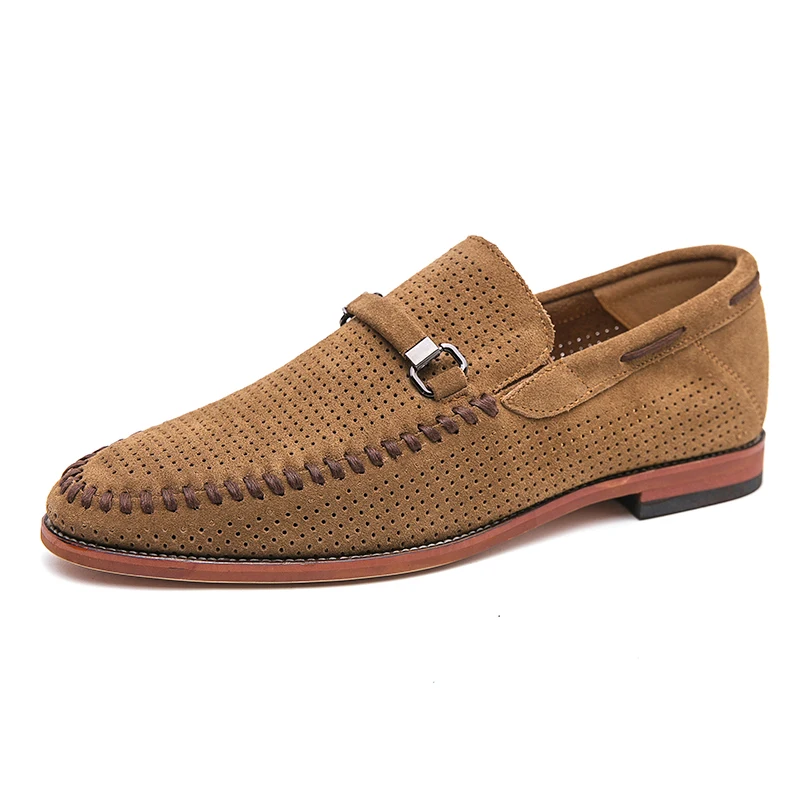 Mocasines de ante
