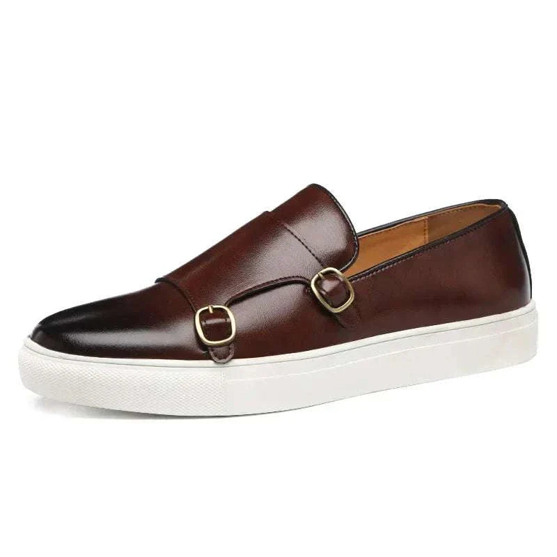 MOCASINES CON DOBLE HEBILLA