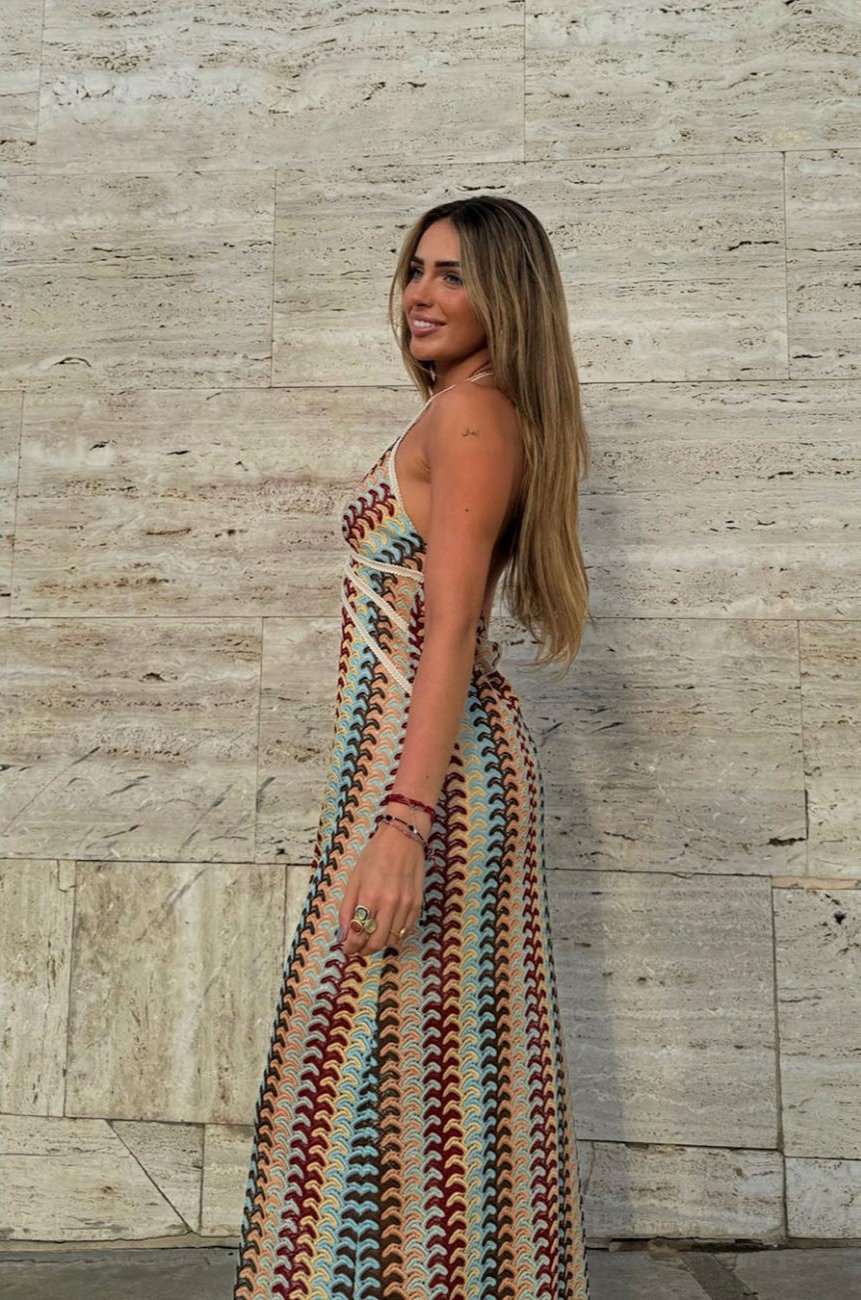 Cancún | Vestido largo de crochet - Natalia Ruiz