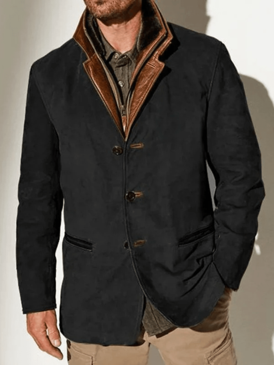 HECTOR - Chaqueta de ante