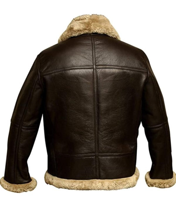 MAVERICK - Chaqueta de cuero acolchada