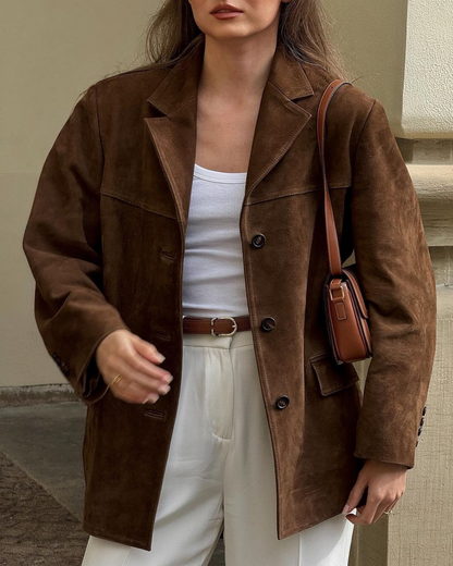 Helena - Chaqueta Aterciopelada Elegante - Natalia Ruiz