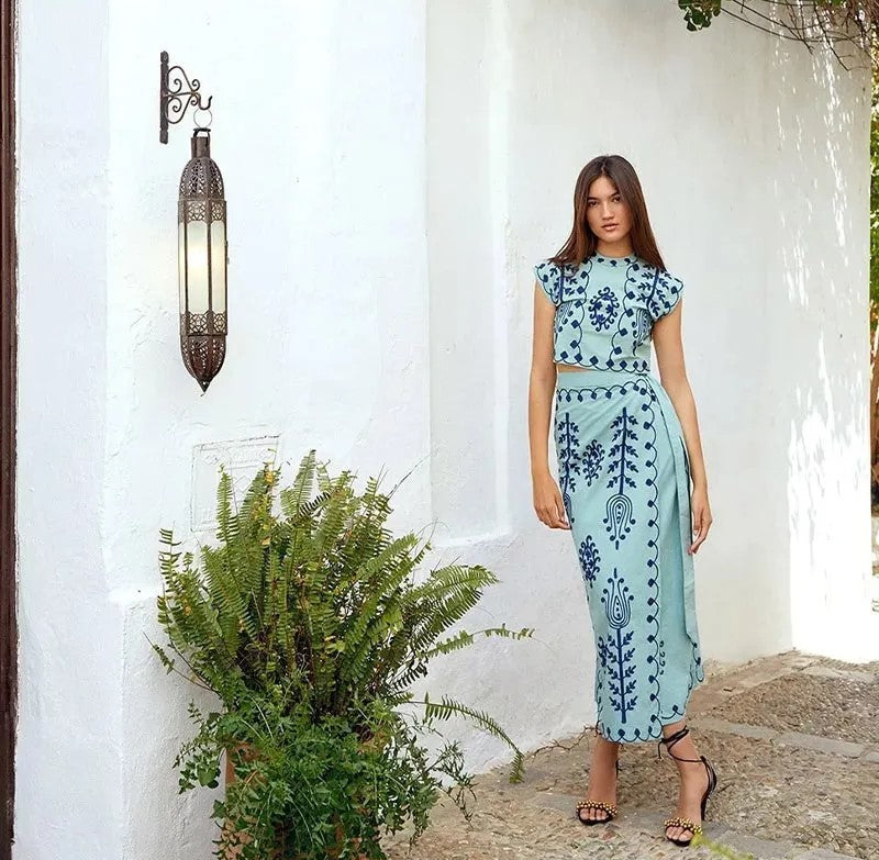 Camilla - Conjunto estampado - Natalia Ruiz