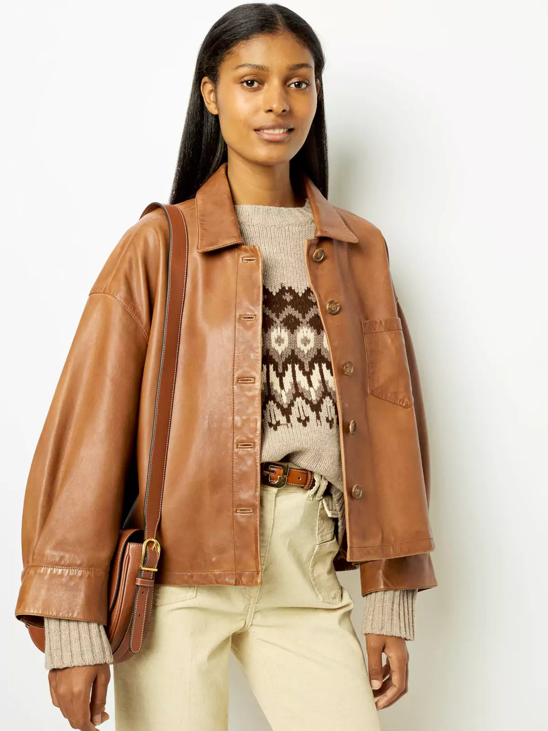 Sara - Chaqueta de cuero - Natalia Ruiz