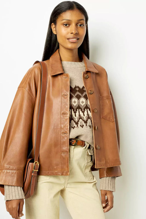 Sara - Chaqueta de cuero
