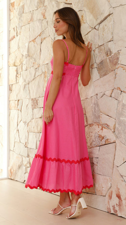 Clara | Vestido largo de tirantes - Natalia Ruiz