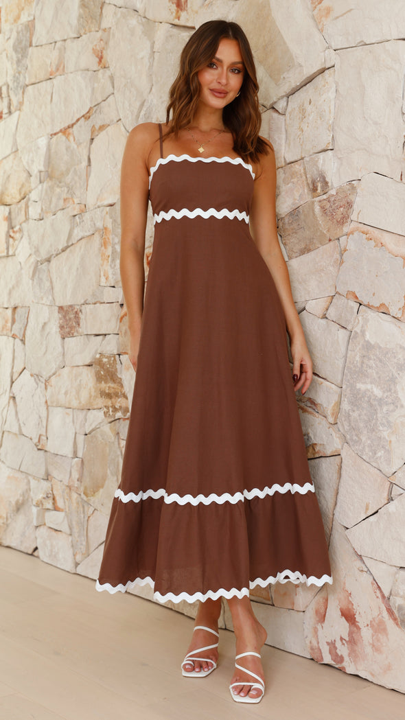 Clara | Vestido largo de tirantes - Natalia Ruiz