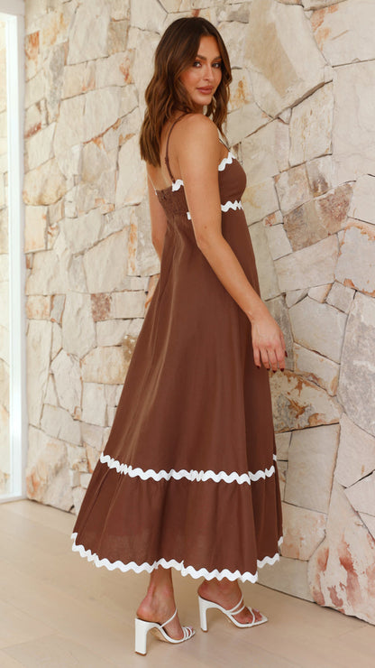 Clara | Vestido largo de tirantes - Natalia Ruiz
