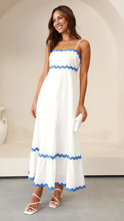Clara | Vestido largo de tirantes - Natalia Ruiz