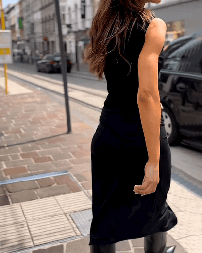 Aitana - Vestido largo sin mangas - Natalia Ruiz
