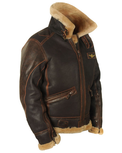 GUSS - Chaqueta clasica de piloto