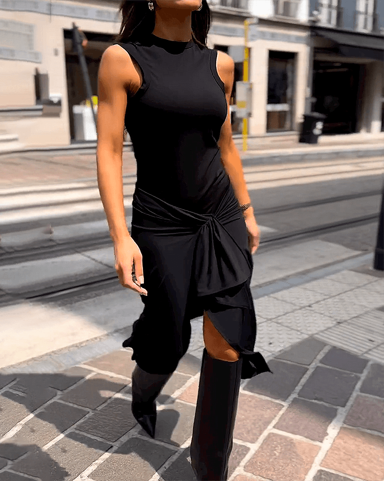 Aitana - Vestido largo sin mangas - Natalia Ruiz