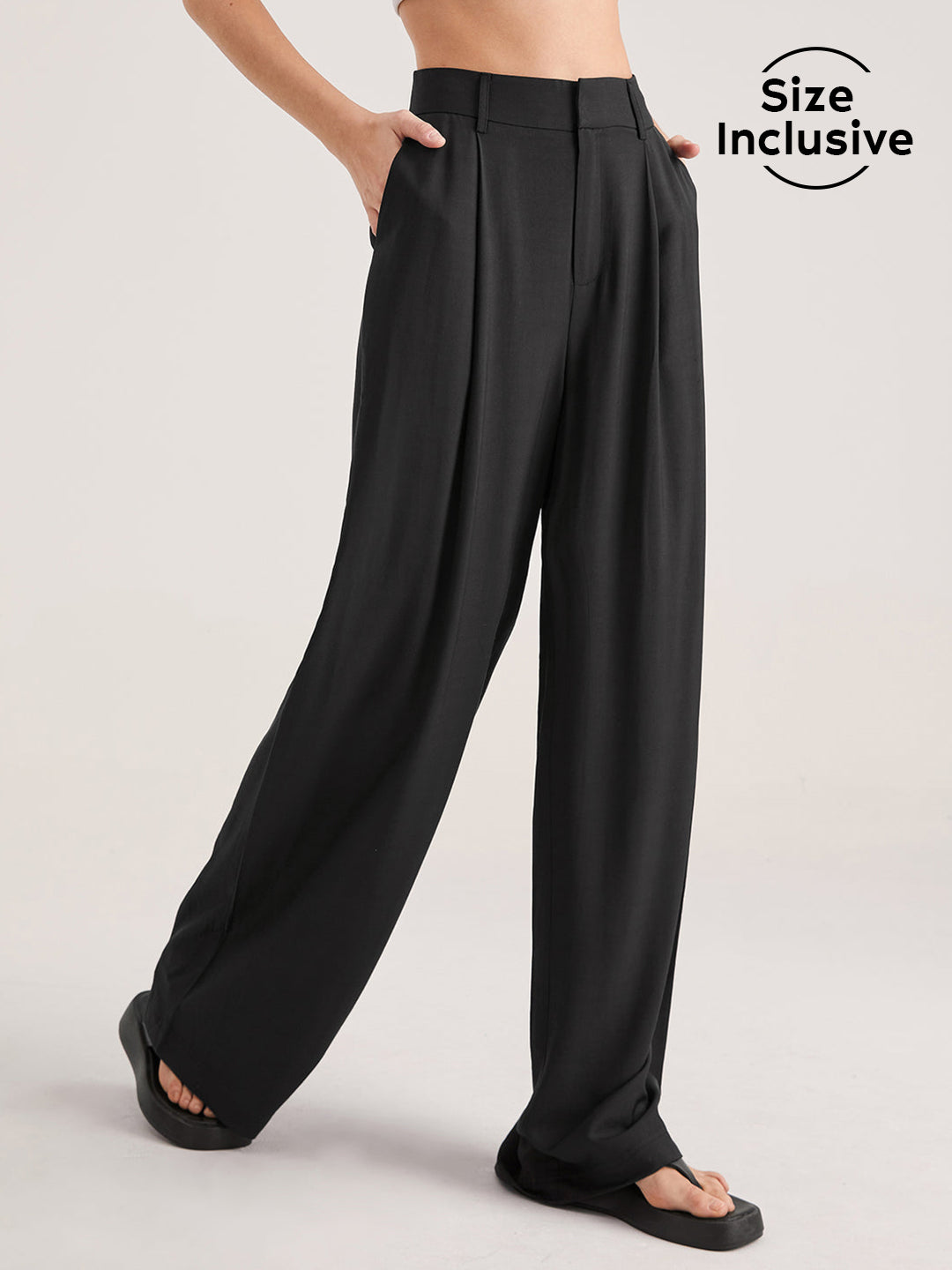 Pantalón holgado de vestir - Natalia Ruiz