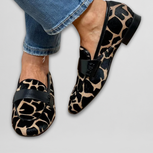 Noemi - Mocasines con estampado animal