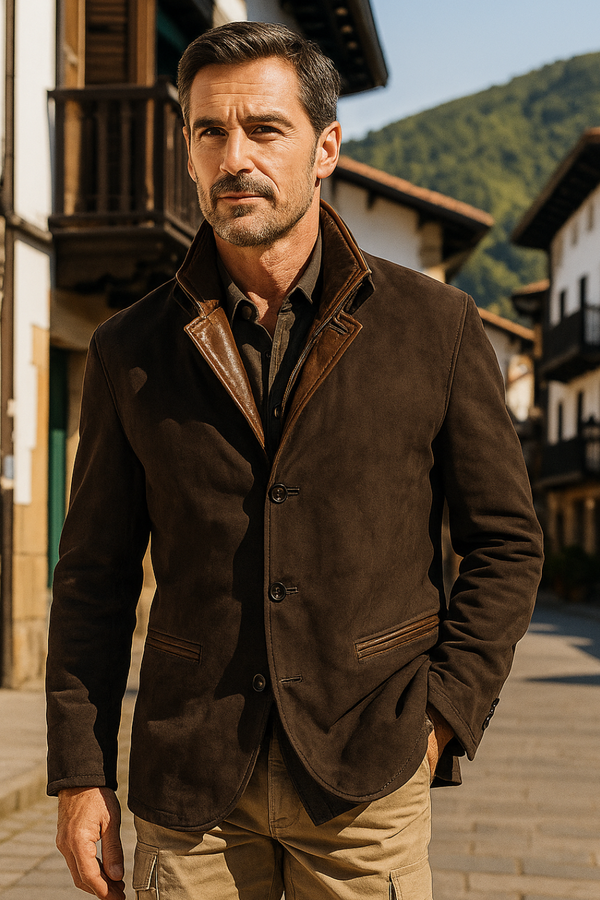 HECTOR - Chaqueta de ante