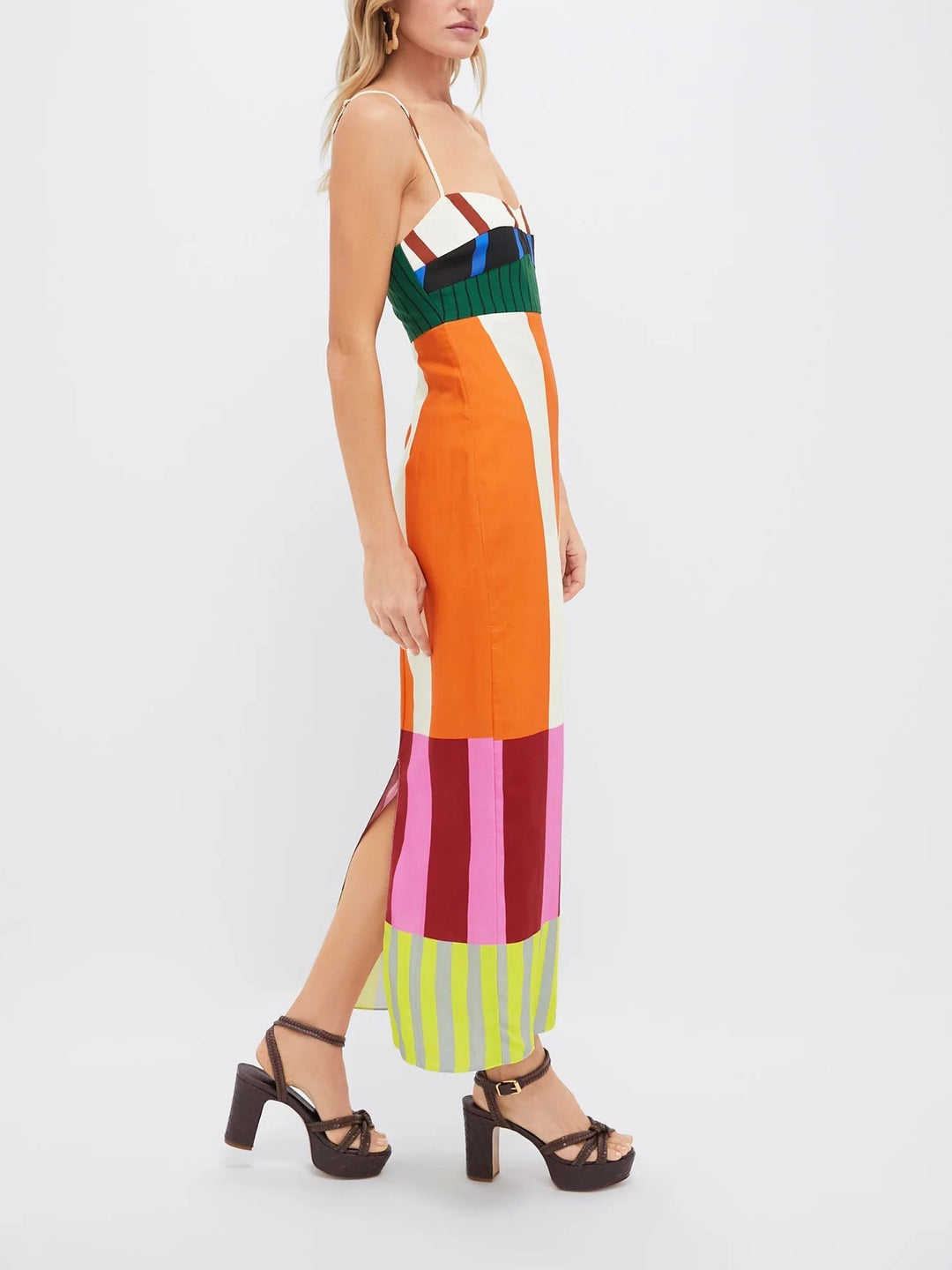 Elsa | Vestido largo multicolor - Natalia Ruiz
