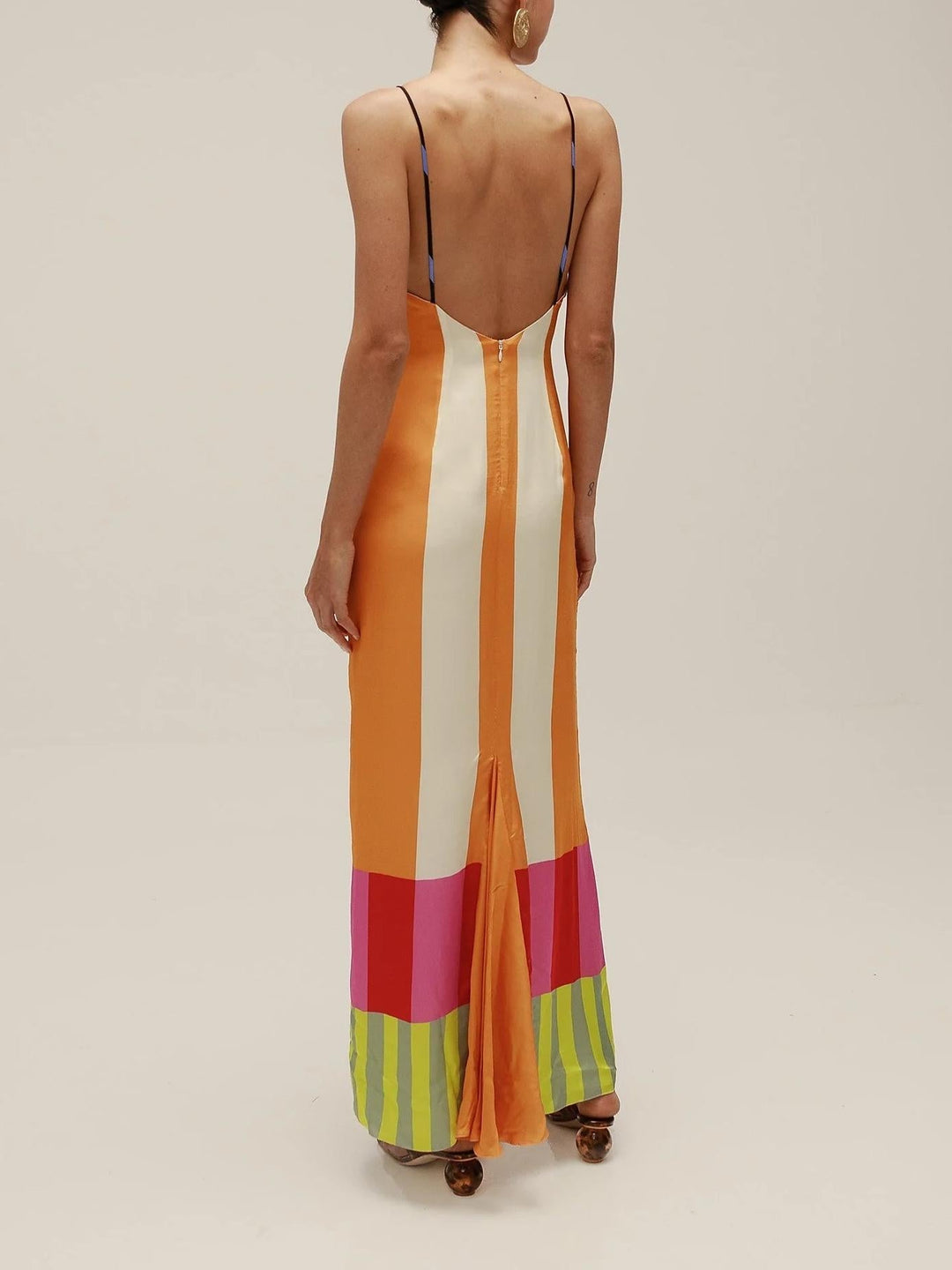 Elsa | Vestido largo multicolor - Natalia Ruiz