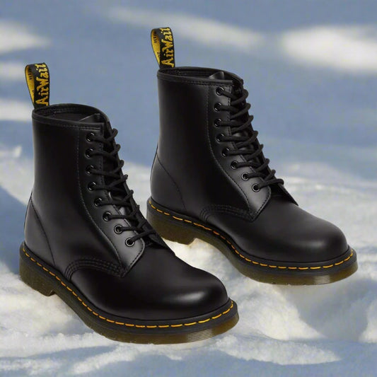 Botas de piel con cordones - Natalia Ruiz