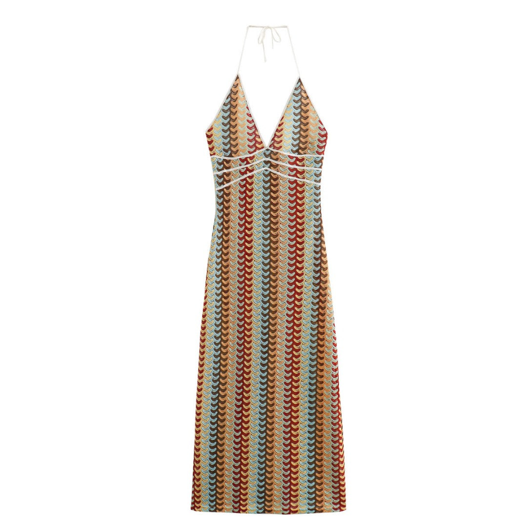 Vivian | Vestido Largo de Colores - Natalia Ruiz