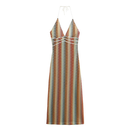 Vivian | Vestido Largo de Colores - Natalia Ruiz
