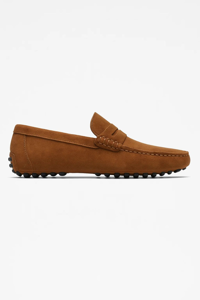 Mocasín en ante