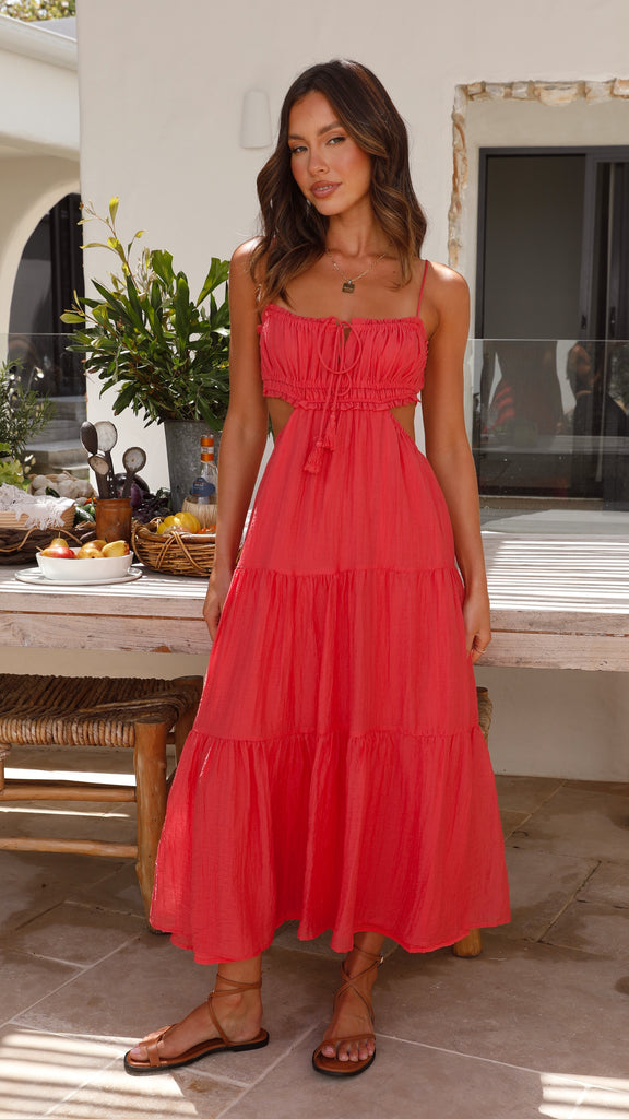 Ada - Vestido midi de tirantes - Natalia Ruiz