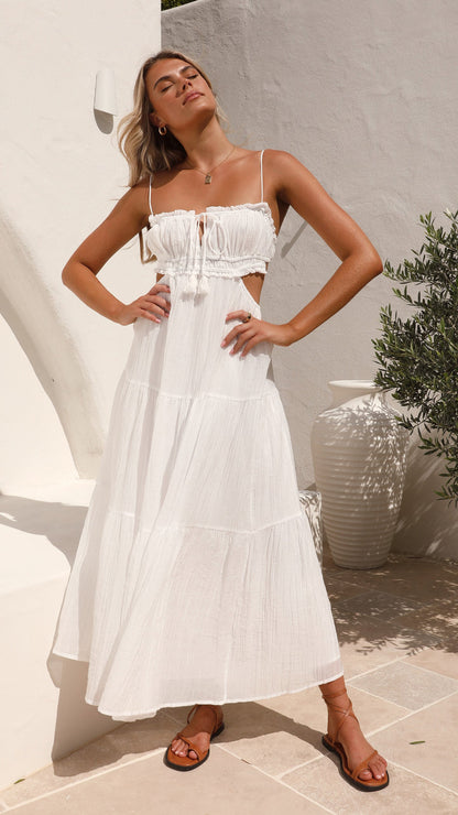 Ada - Vestido midi de tirantes - Natalia Ruiz