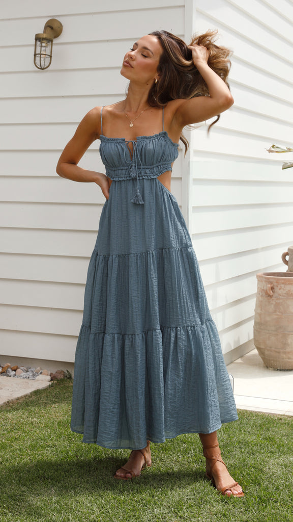 Ada - Vestido midi de tirantes - Natalia Ruiz