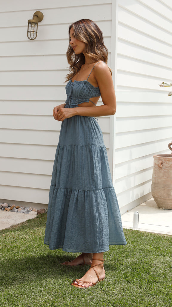 Ada - Vestido midi de tirantes - Natalia Ruiz