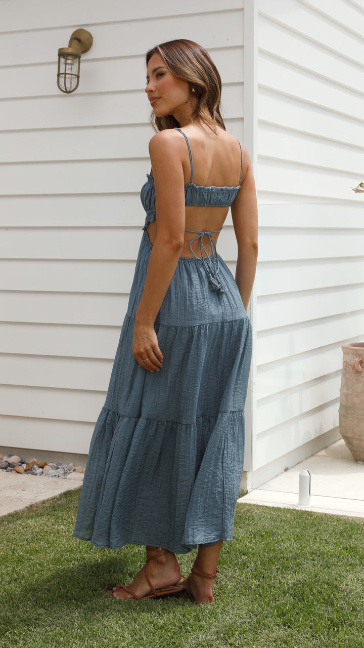 Ada - Vestido midi de tirantes - Natalia Ruiz