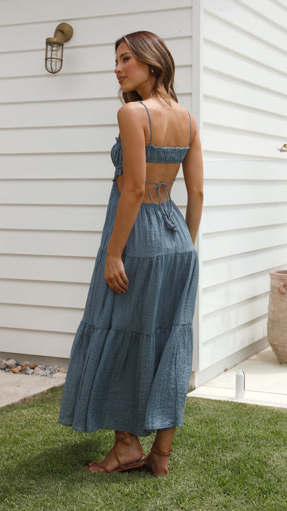 Ada - Vestido midi de tirantes - Natalia Ruiz