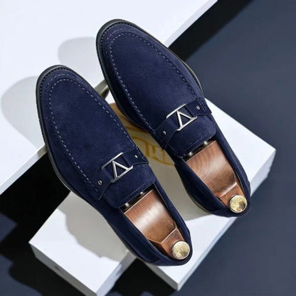Mocasines de ante moderno