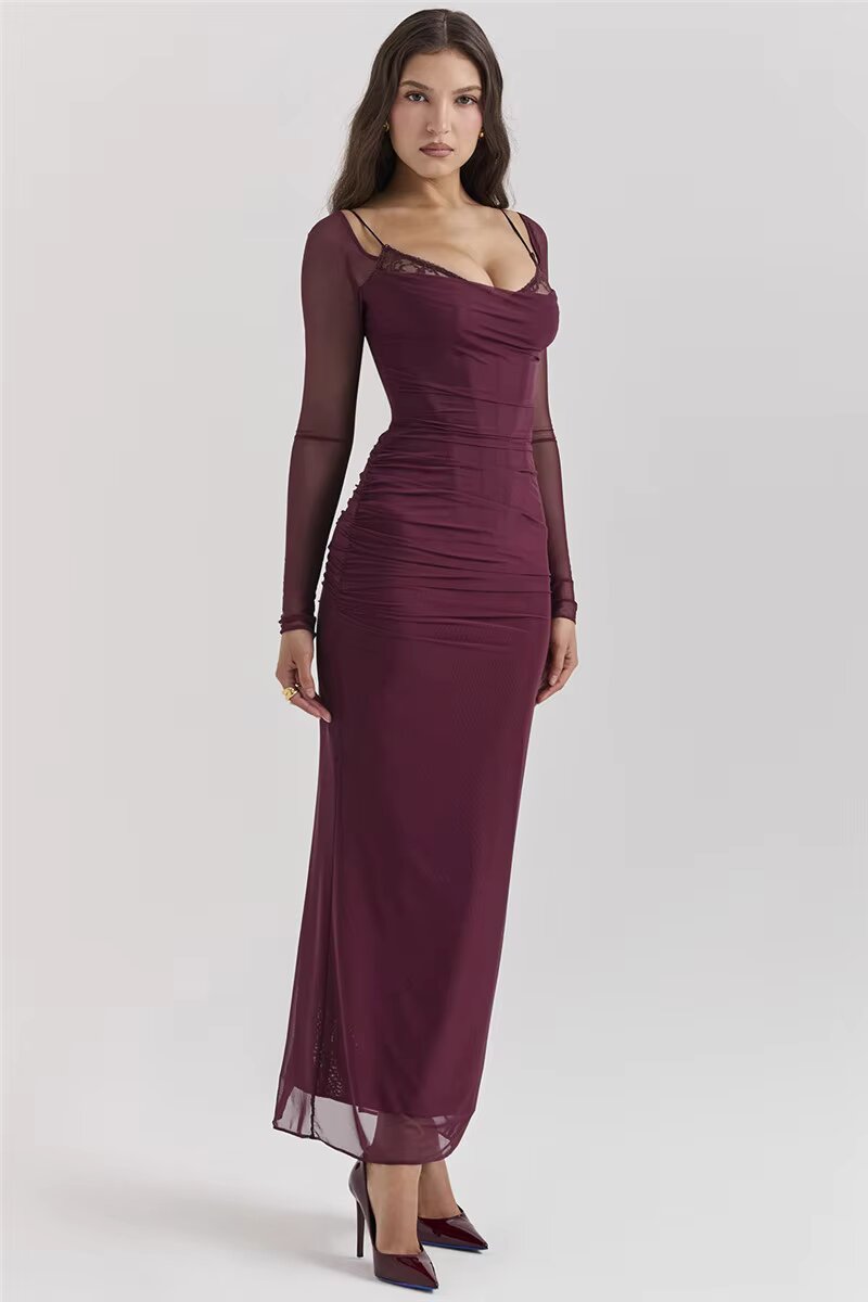 Missi | Vestido Largo con Glamour - Natalia Ruiz
