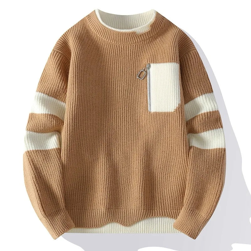 Jersey estampado con cremallera - Natalia Ruiz