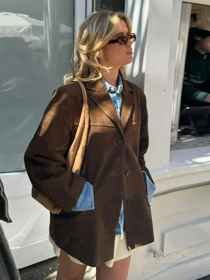 Helena - Chaqueta Aterciopelada Elegante - Natalia Ruiz