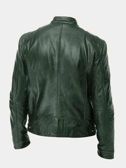 SCOTT - Chaqueta de cuero de temporada