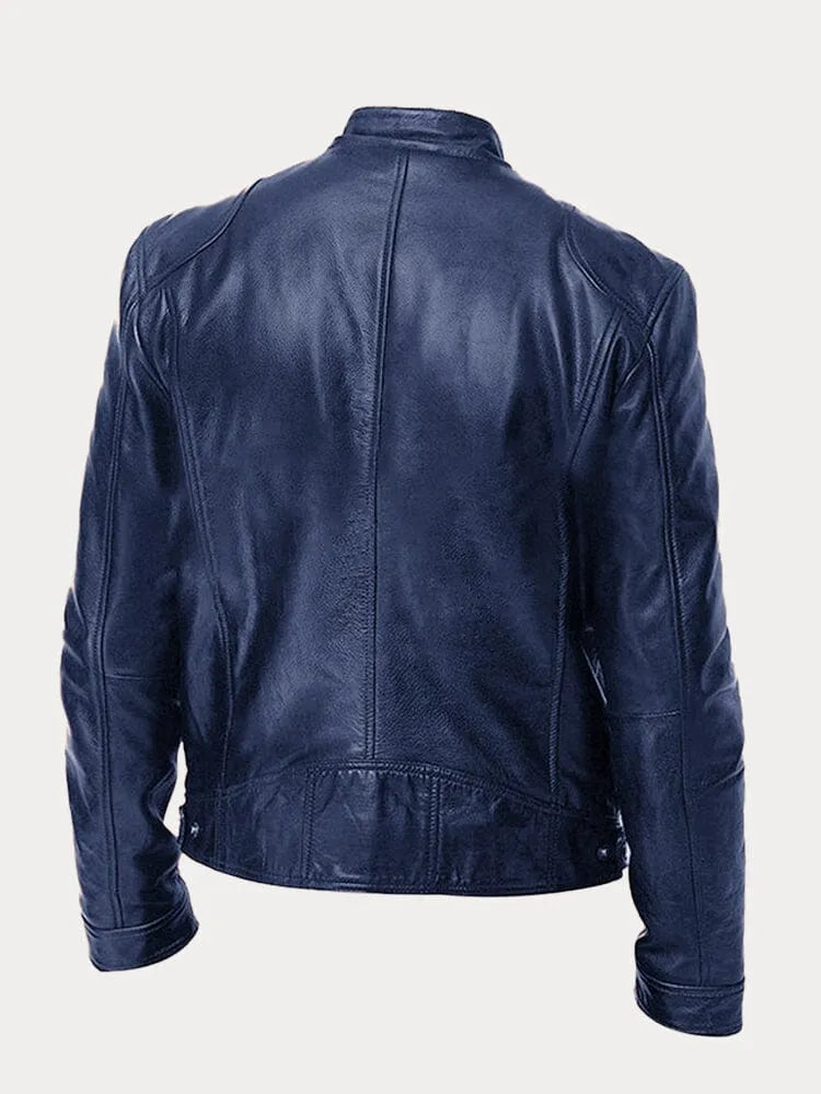 SCOTT - Chaqueta de cuero de temporada