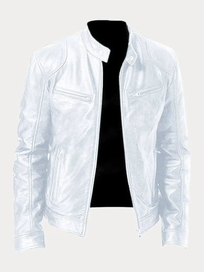 SCOTT - Chaqueta de cuero de temporada