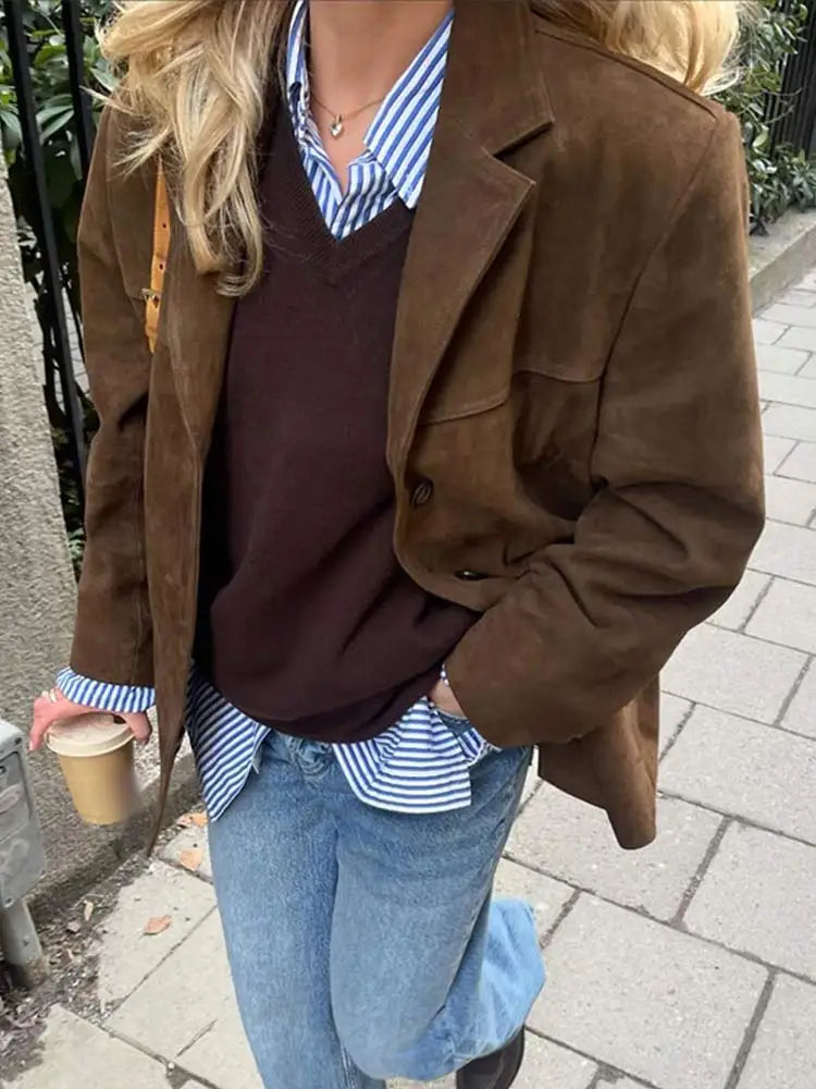 Helena - Chaqueta Aterciopelada Elegante - Natalia Ruiz