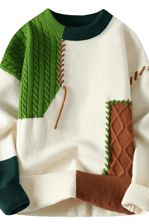 Chaleco patchwork