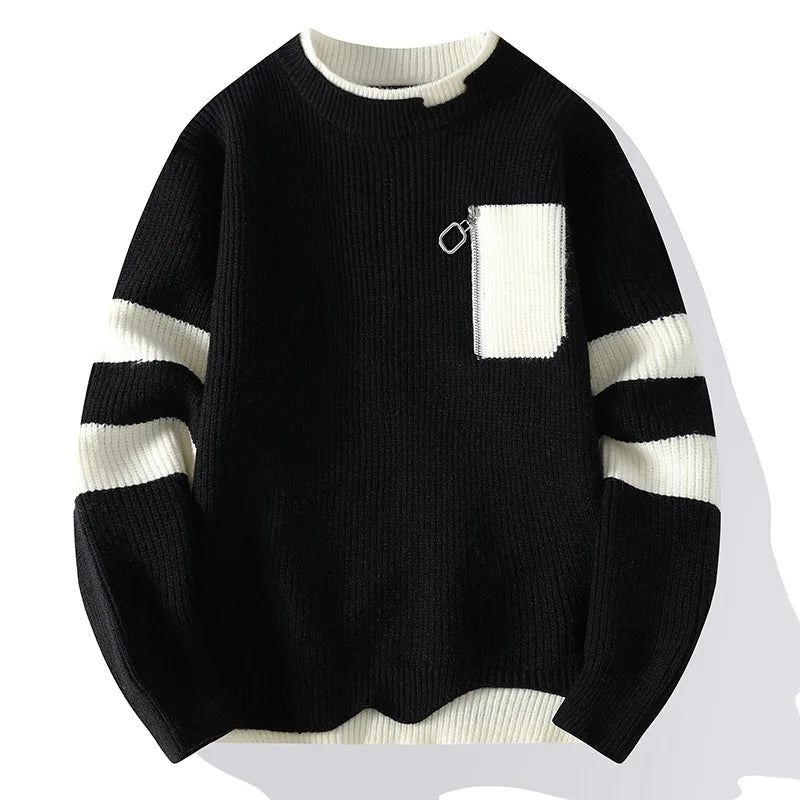 Jersey estampado con cremallera - Natalia Ruiz
